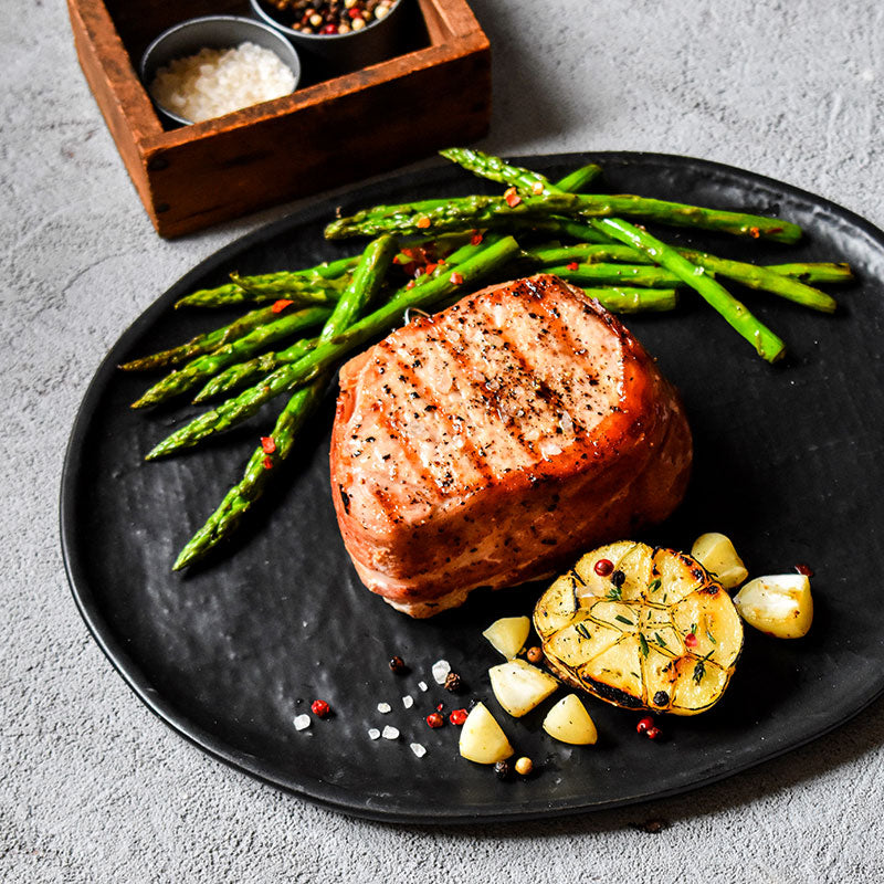 Bacon-Wrapped Pork Loin Chops, 10 – Amana Meat Shop Smokehouse